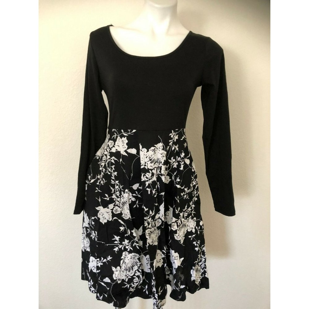 IClosam Women Casual Long Sleeve Fit And Flare